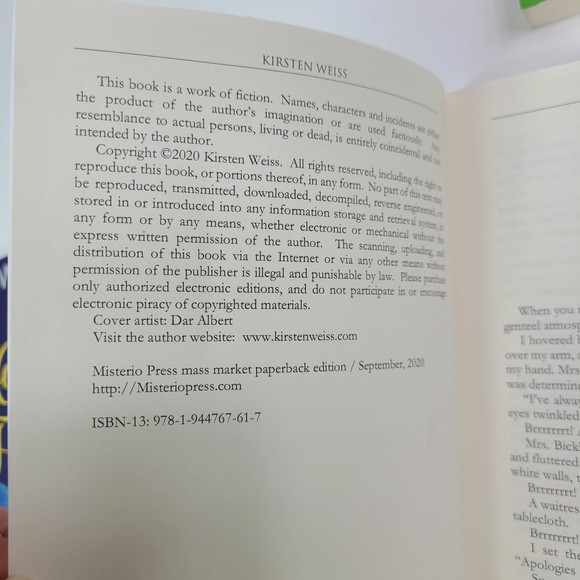 Tea and Tarot Cozy Mystery Series (Books 1-3) by Kirsten Weiss - Picture 5 of 8